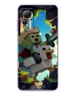 Чохол для Ulefone Note 14 з картинкою «Стів та гусь» Чохол для Ulefone Note 14 з картинкою «Стів та гусь»