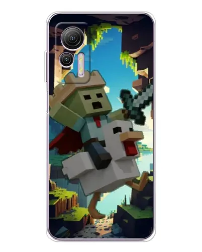 Чохол для Ulefone Note 14 з картинкою «Стів та гусь» Чохол для Ulefone Note 14 з картинкою «Стів та гусь»