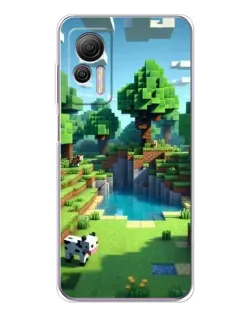 Чохол для Ulefone Note 14 з картинкою «Minecraft літній день»