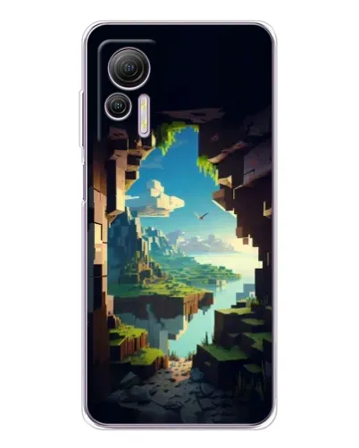 Чохол для Ulefone Note 14 з картинкою «Вид з печери» Чохол для Ulefone Note 14 з картинкою «Вид з печери»