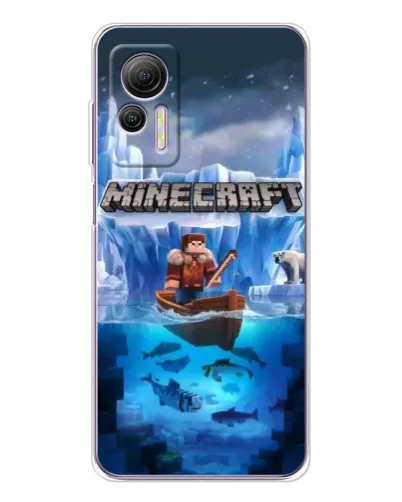 Чохол для Ulefone Note 14 з картинкою «Minecraft льодянийсвіт» Чохол для Ulefone Note 14 з картинкою «Minecraft льодянийсвіт»