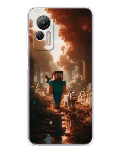 Чохол для Ulefone Note 14 з картинкою «Стів у лісі» Чохол для Ulefone Note 14 з картинкою «Стів у лісі»