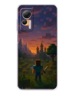 Чохол для Ulefone Note 14 з картинкою «Стів біля вежі»