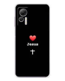 Чохол для Ulefone Note 14 з картинкою «Серце - Jesus» Чохол для Ulefone Note 14 з картинкою «Серце - Jesus»