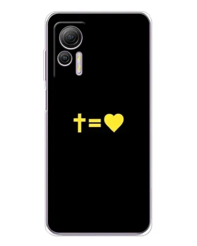 Чохол для Ulefone Note 14 з картинкою «Серце та Хрест» Чохол для Ulefone Note 14 з картинкою «Серце та Хрест»