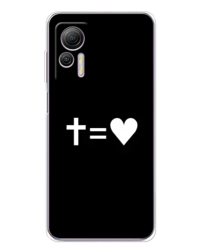 Чохол для Ulefone Note 14 з картинкою «Хрест та Серце» Чохол для Ulefone Note 14 з картинкою «Хрест та Серце»