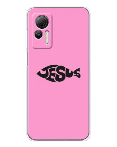 Чохол для Ulefone Note 14 з картинкою «Рожевий символ Jesus» Чохол для Ulefone Note 14 з картинкою «Рожевий символ Jesus»