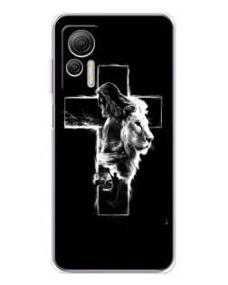 Чохол для Ulefone Note 14 з картинкою «Сяючий хрест Jesus»
