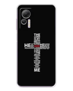 Чохол для Ulefone Note 14 з картинкою «Текстовий хрест»