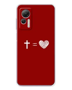 Чохол для Ulefone Note 14 з картинкою «Рівняння любові»