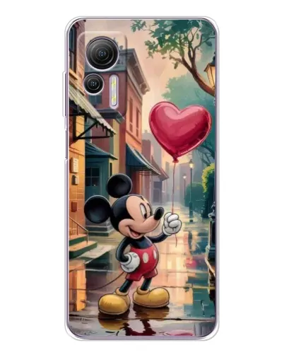 Чехол для Ulefone Note 14 с картинкой «Микки и шарик-сердце» Чехол для Ulefone Note 14 с картинкой «Микки и шарик-сердце»