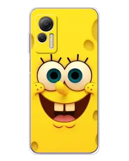Чехол для Ulefone Note 14 с картинкой «Губка Боб улыбка»