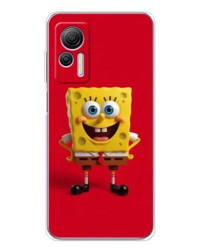 Чехол для Ulefone Note 14 с картинкой «Спанч Боб на красном» Чехол для Ulefone Note 14 с картинкой «Спанч Боб на красном»