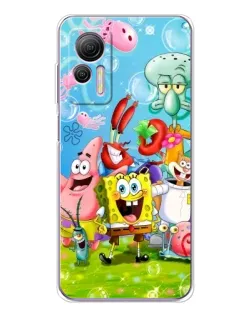 Чохол для Ulefone Note 14 з картинкою «Губка Боб та друзі»