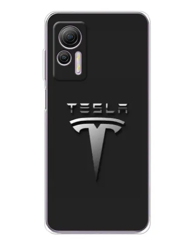 Чехол для Ulefone Note 14 с картинкой «Стальной логотип Tesla» Чехол для Ulefone Note 14 с картинкой «Стальной логотип Tesla»
