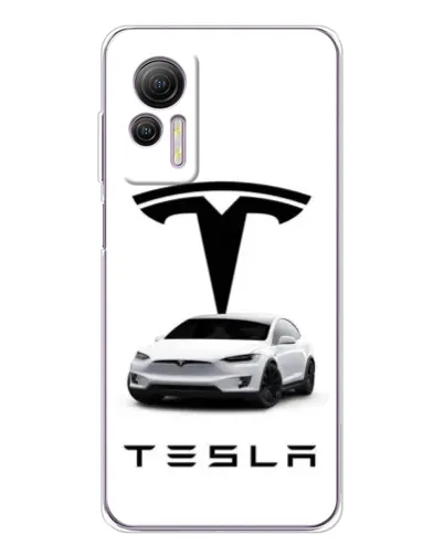 Чехол для Ulefone Note 14 с картинкой «Tesla White Style» Чехол для Ulefone Note 14 с картинкой «Tesla White Style»