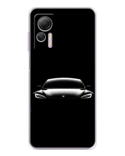 Чехол для Ulefone Note 14 с картинкой «Фары Tesla Night» Чехол для Ulefone Note 14 с картинкой «Фары Tesla Night»
