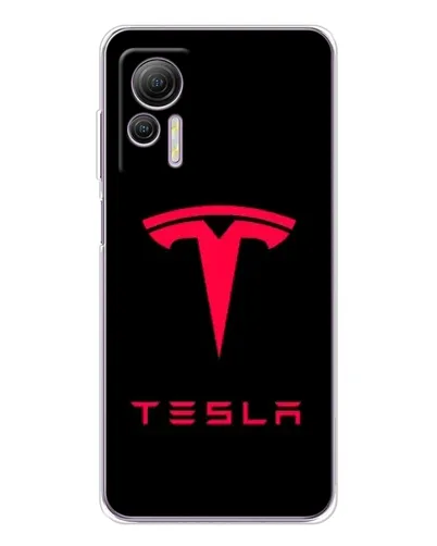 Чехол для Ulefone Note 14 с картинкой «Tesla Red Logo» Чехол для Ulefone Note 14 с картинкой «Tesla Red Logo»