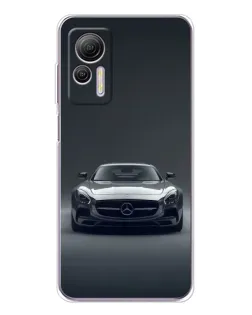 Чохол для Ulefone Note 14 з картинкою «Mercedes на чорному»
