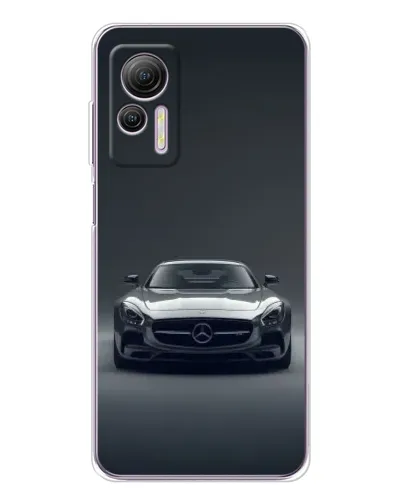 Чохол для Ulefone Note 14 з картинкою «Mercedes на чорному»