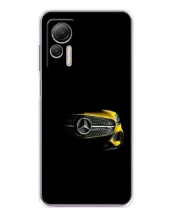 Чехол для Ulefone Note 14 с картинкой «Mercedes — ретро стиль»