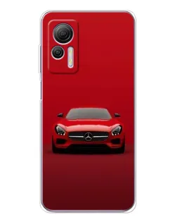 Чохол для Ulefone Note 14 з картинкою «Червоний Mercedes AMG»