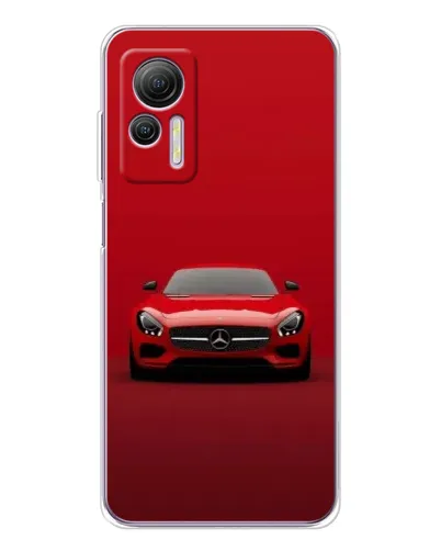 Чохол для Ulefone Note 14 з картинкою «Червоний Mercedes AMG»