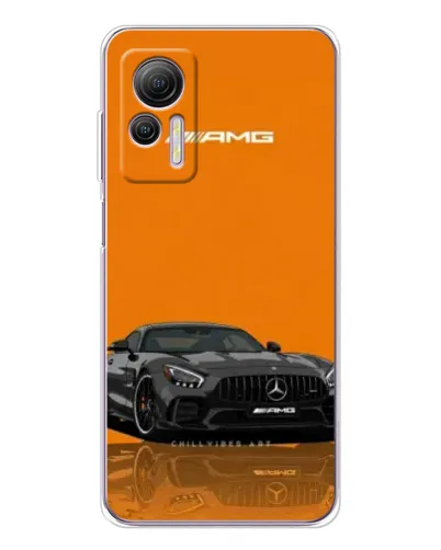 Чехол для Ulefone Note 14 с картинкой «Оранжевый Mercedes AMG» Чехол для Ulefone Note 14 с картинкой «Оранжевый Mercedes AMG»