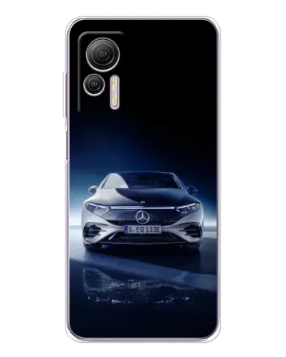 Чехол для Ulefone Note 14 с картинкой «Ночной Mercedes EQ» Чехол для Ulefone Note 14 с картинкой «Ночной Mercedes EQ»