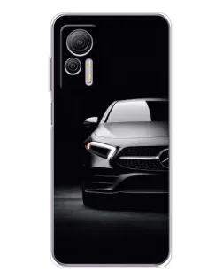 Чехол для Ulefone Note 14 с картинкой «Свет фар Mercedes»