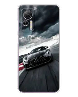 Чехол для Ulefone Note 14 с картинкой «Гоночный Mercedes AMG»