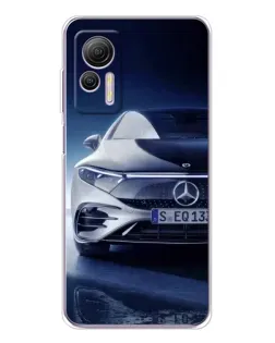 Чехол для Ulefone Note 14 с картинкой «Mercedes EQ — будущее»