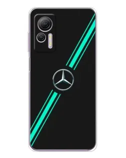 Чохол для Ulefone Note 14 з картинкою «Спортивні лінії Mercedes»
