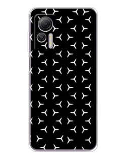 Чохол для Ulefone Note 14 з картинкою «Mercedes паттерн зірок»