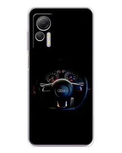 Чехол для Ulefone Note 14 с картинкой «Салон Audi — руль» Чехол для Ulefone Note 14 с картинкой «Салон Audi — руль»