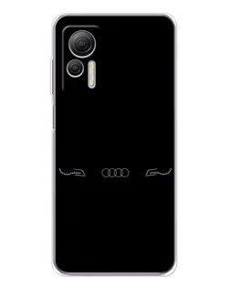 Чохол для Ulefone Note 14 з картинкою «Audi — світловий підпис»