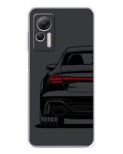 Чохол для Ulefone Note 14 з картинкою «Задня частина Audi — арт»