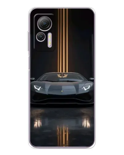 Чехол для Ulefone Note 14 с картинкой «Lamborghini золотые линии» Чехол для Ulefone Note 14 с картинкой «Lamborghini золотые линии»