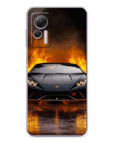 Чехол для Ulefone Note 14 с картинкой «Lamborghini в огне» Чехол для Ulefone Note 14 с картинкой «Lamborghini в огне»