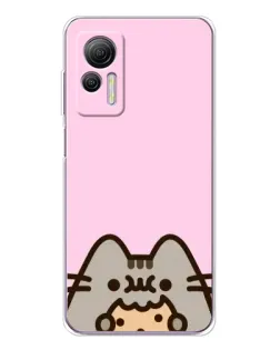 Чехол для Ulefone Note 14 с картинкой «Pusheen и печенье» Чехол для Ulefone Note 14 с картинкой «Pusheen и печенье»