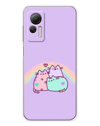 Чехол для Ulefone Note 14 с картинкой «Радужные Пушины» Чехол для Ulefone Note 14 с картинкой «Радужные Пушины»