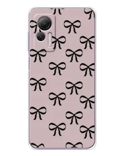 Чохол для Ulefone Note 14 з картинкою «Чорні бантики» Чохол для Ulefone Note 14 з картинкою «Чорні бантики»