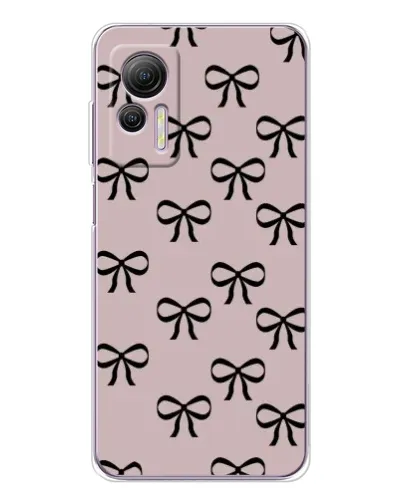 Чохол для Ulefone Note 14 з картинкою «Чорні бантики» Чохол для Ulefone Note 14 з картинкою «Чорні бантики»