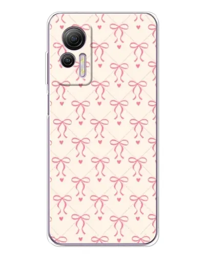 Чохол для Ulefone Note 14 з картинкою «Рожеві бантики Coquette» Чохол для Ulefone Note 14 з картинкою «Рожеві бантики Coquette»