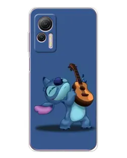 Чехол для Ulefone Note 14 с картинкой «Стич с укулеле»