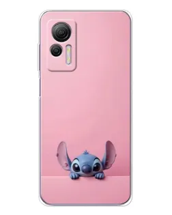 Чехол для Ulefone Note 14 с картинкой «Stitch выглядывает»