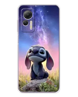 Чехол для Ulefone Note 14 с картинкой «Стич на рассвете»