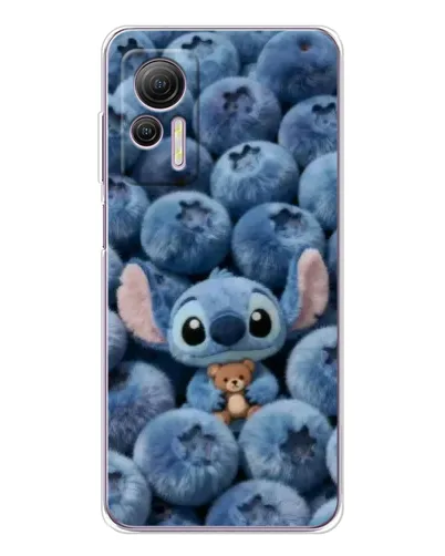 Чехол для Ulefone Note 14 с картинкой «Стич и голубика»