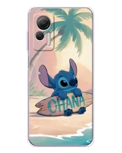 Чехол для Ulefone Note 14 с картинкой «Стич на серфе»