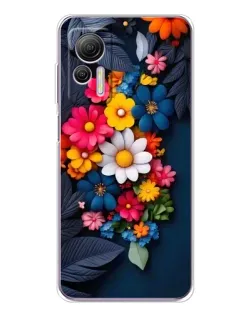 Чохол для Ulefone Note 14 з картинкою «Квіткова феєрія»
